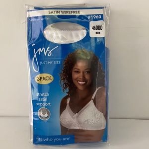 - JUST MY SIZE 2-PACK BRA